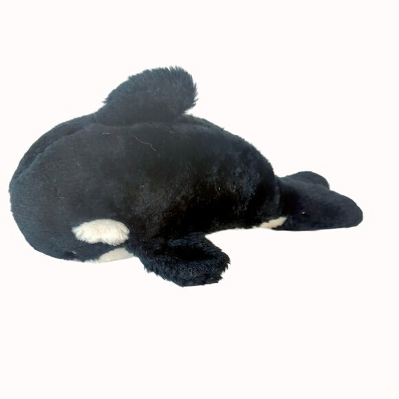 Sea World 1986 Shamu Orca Killer Whale Plush Toy Stuffed Animal 10" - Picture 2 of 4